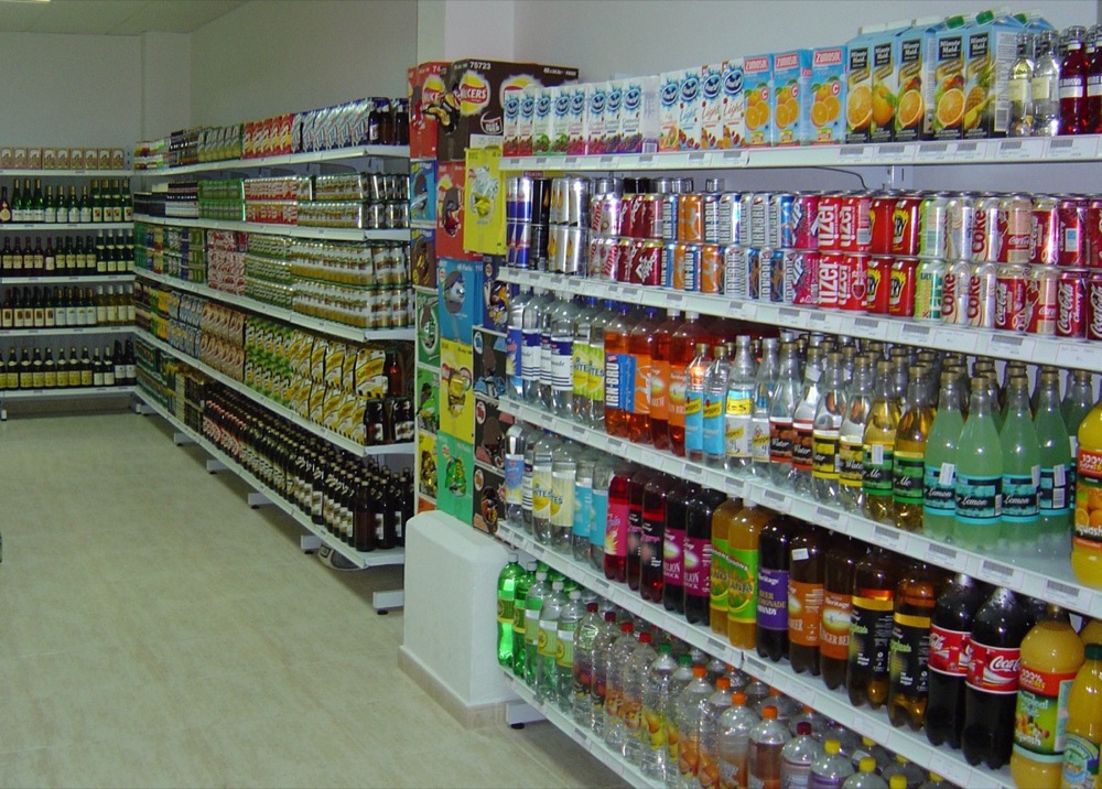 Estantería de supermercado