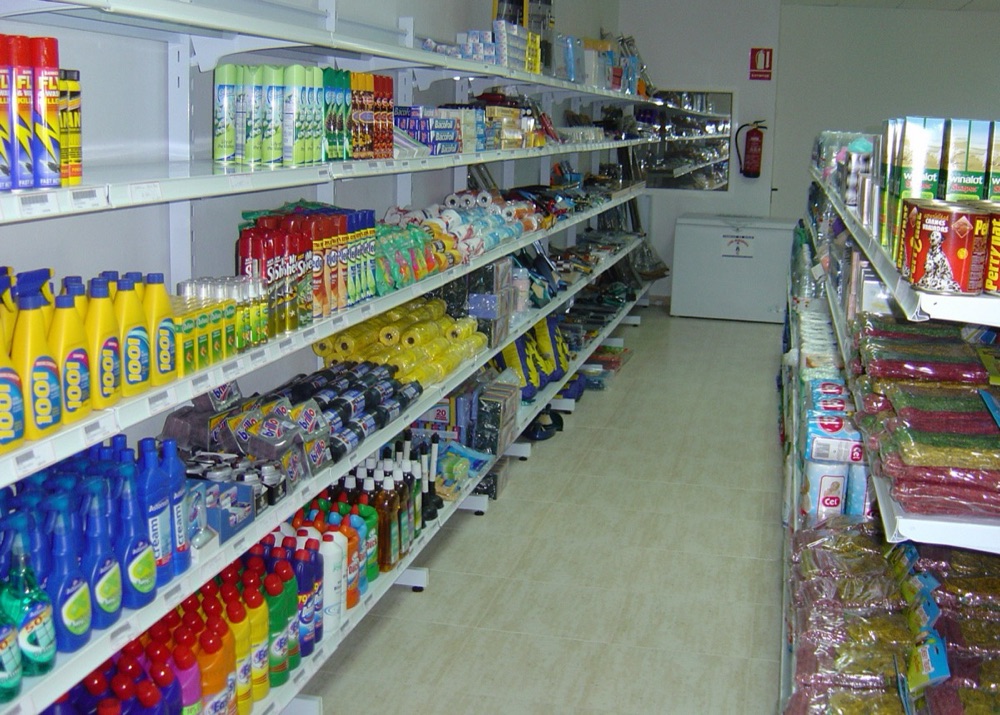 Estantería de supermercado