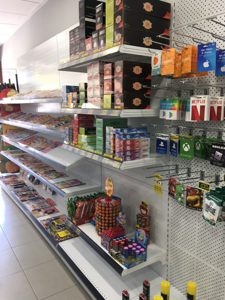 Estantería de supermercado