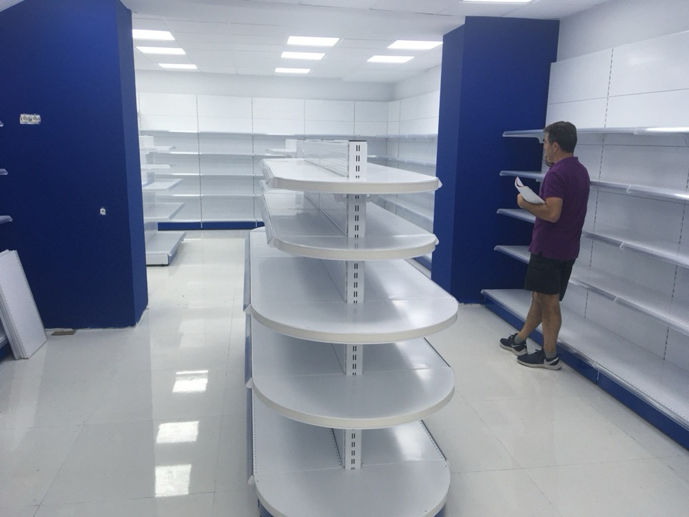 Estantería de supermercado